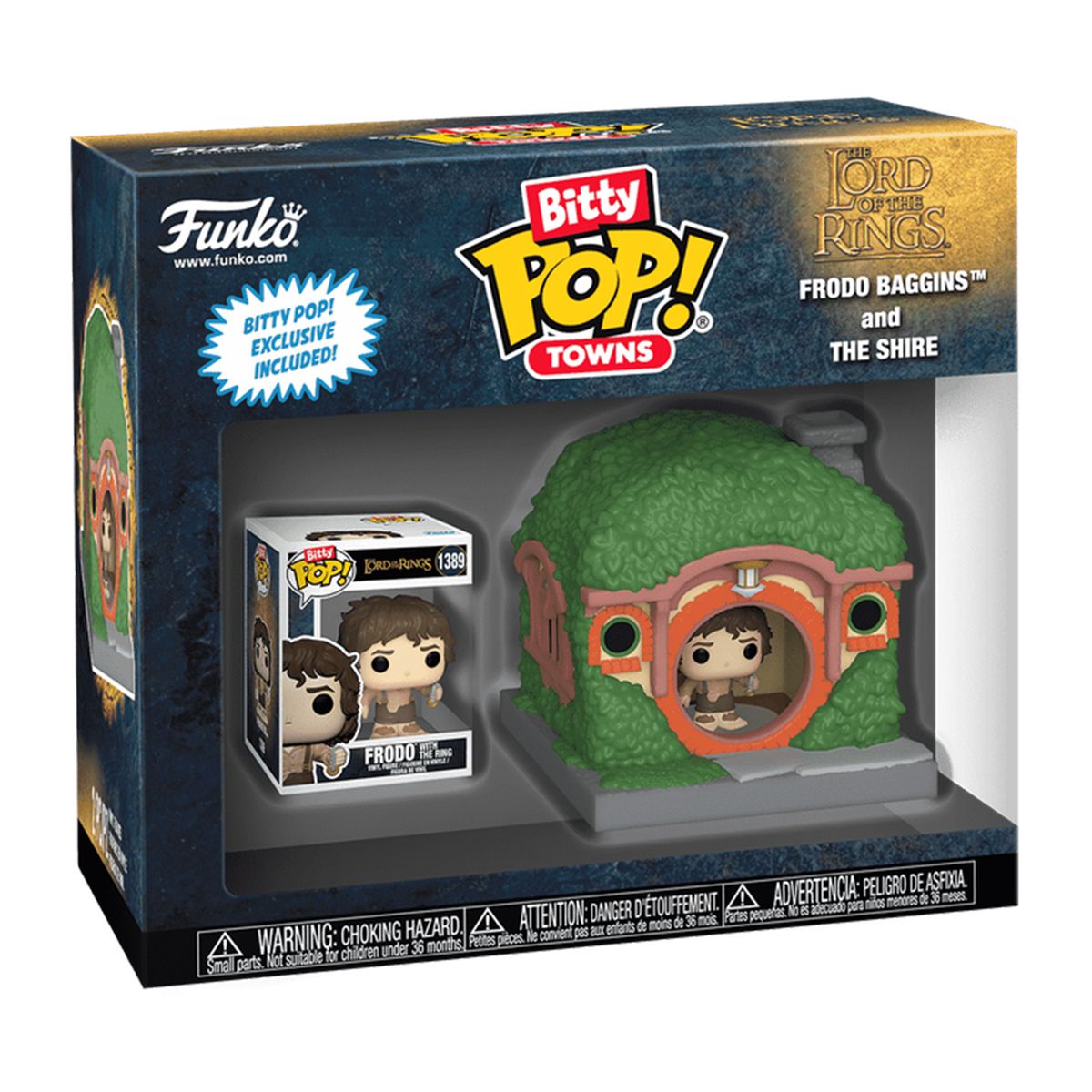 Набор фигурок Bitty POP! Town - Фродо Бэггинс и хижина  фото 1