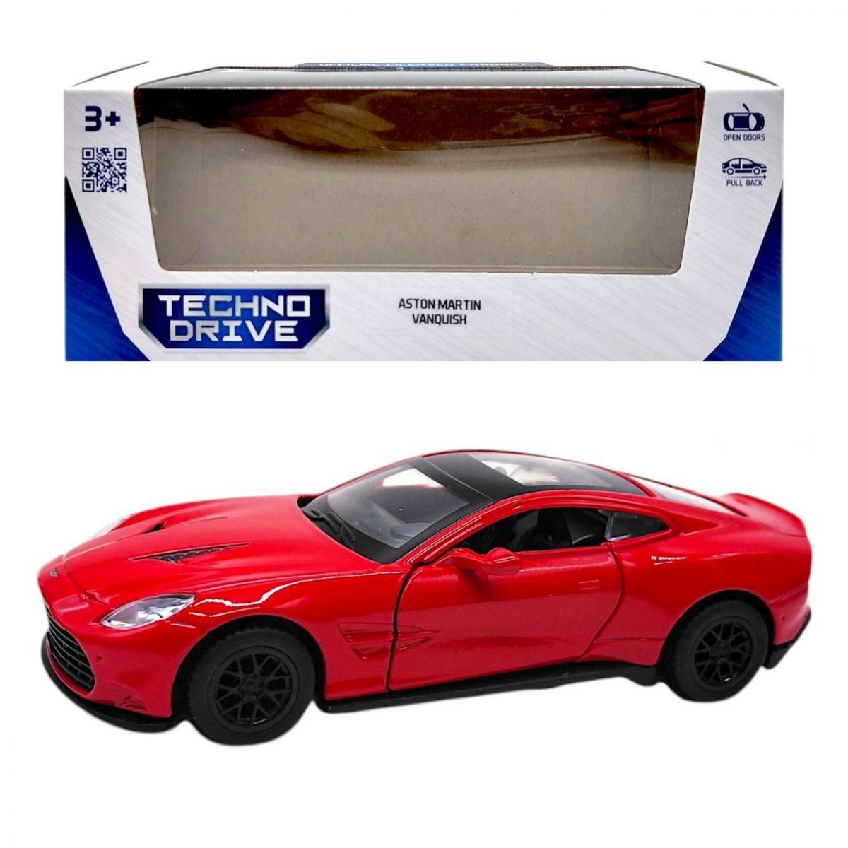 Автомодель - ASTON MARTIN VANQUISH (ЧЕРВОНИЙ)  фото 1