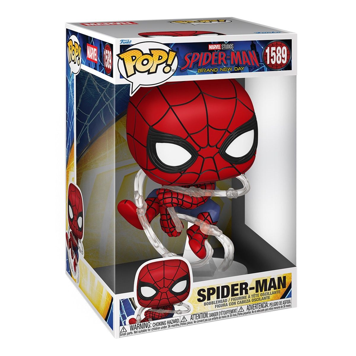 Игровая фигурка Funko POP! серии Человек-паук: Новый день - Человек-паук (25 см)  фото 1