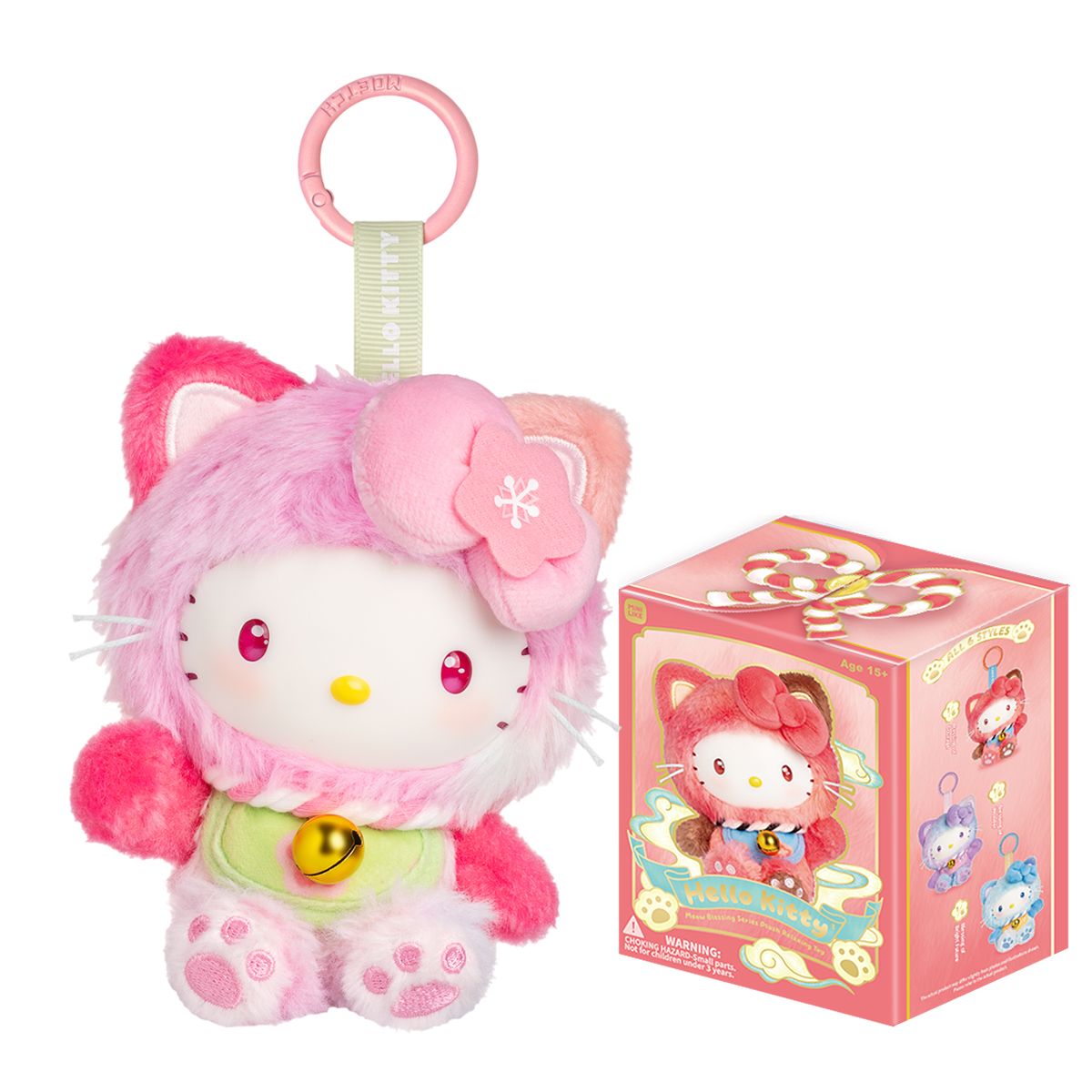 Мягкая игрушка-сюрприз на клипсе Pop Top Hello Kitty – Сказочные желания  фото 1