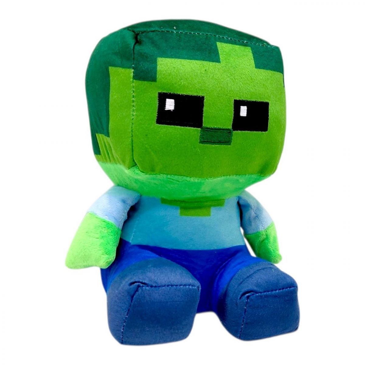 Мягкая игрушка герой "Майнкрафт / Minecraft: ЗОМБИ" 22 см  фото 1
