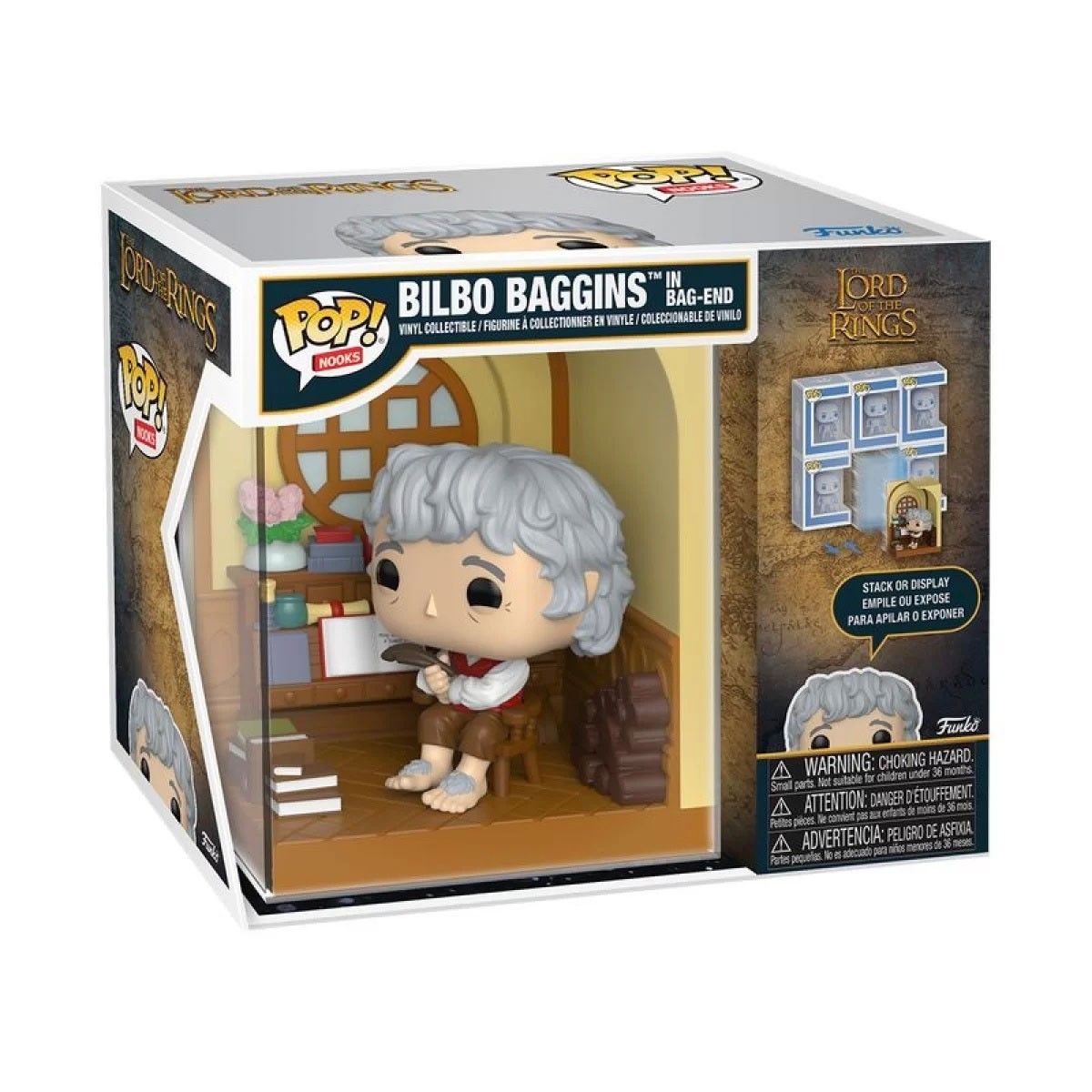 Ігрова фігурка Funko POP! Nooks серії Володар перснів - Більбо Торбин у Торбиному Куті  фото 1
