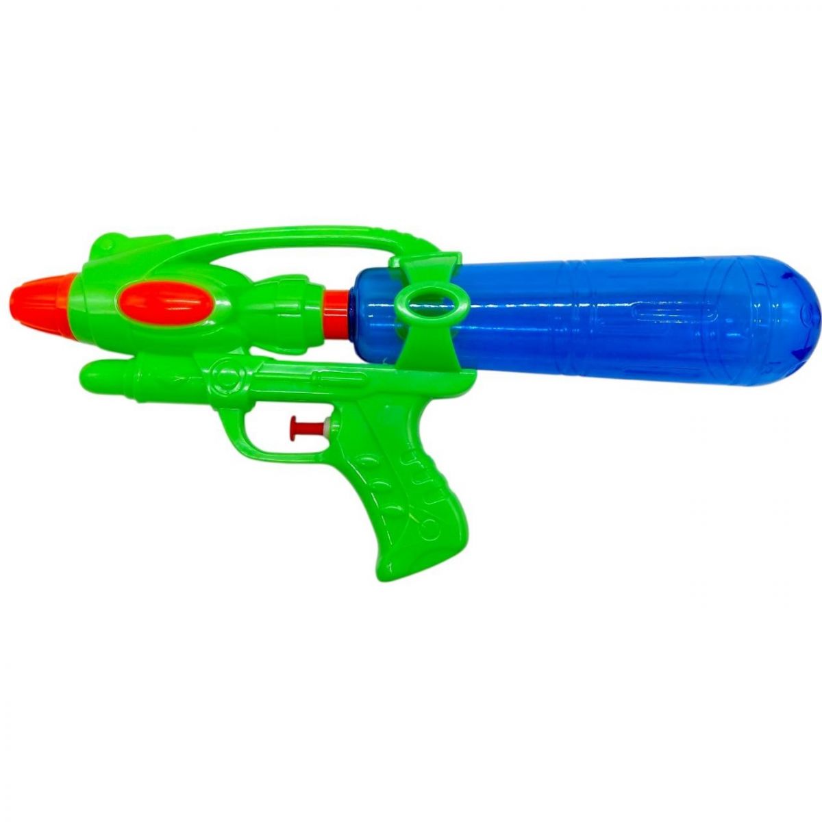 Водний пістолет, розмір: 31х4х14 см, знімний балон, механічний принцип, в пакеті (ЗЕЛЕНИЙ)  фото 1