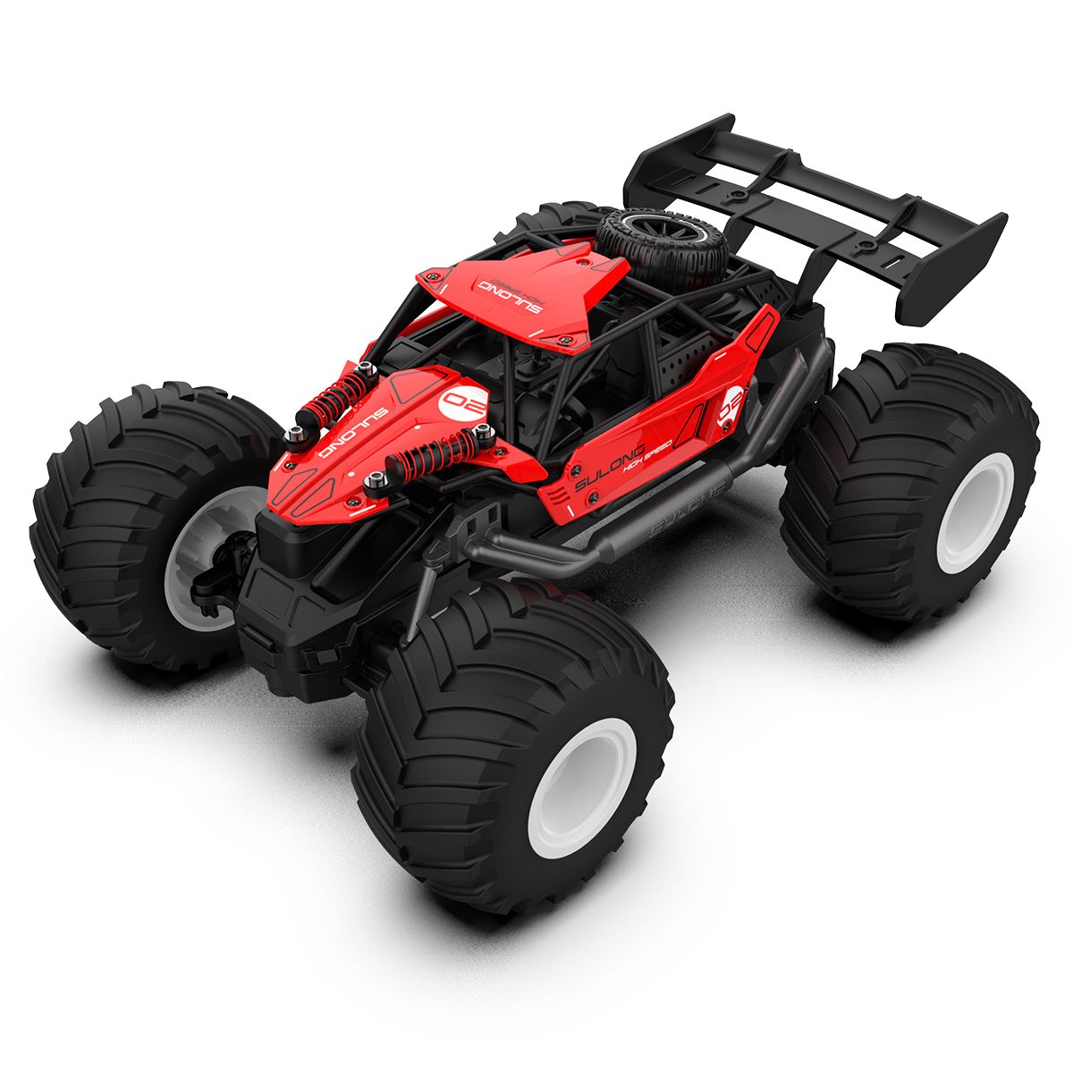 Автомобиль Off-road на р/у – Strong Power (красный, 1:16)  фото 1