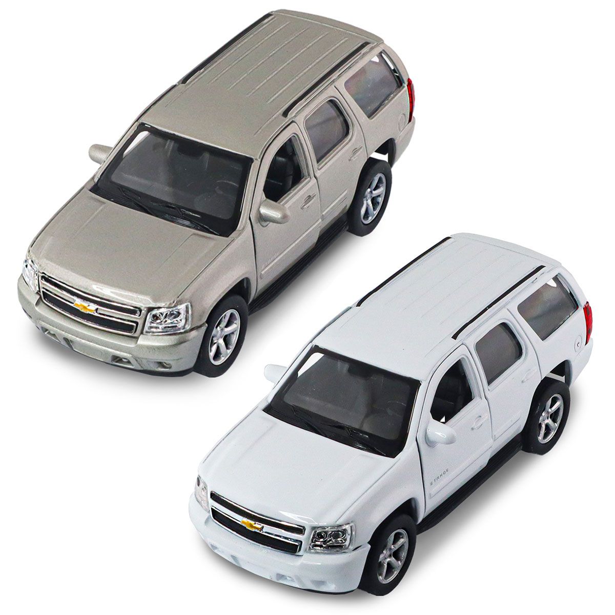 Автомодель - Chevrolet Tahoe 2008 (білий, сірий)  фото 1