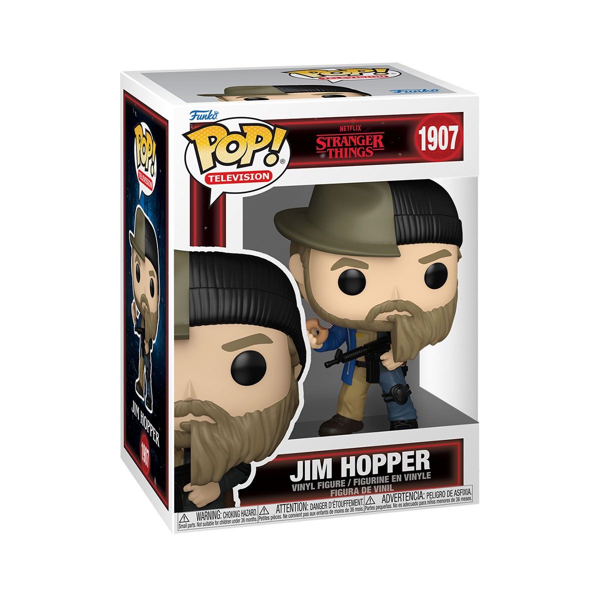 Игровая фигурка Funko POP! серии Очень странные дела S7 - Джим Хоппер  фото 1