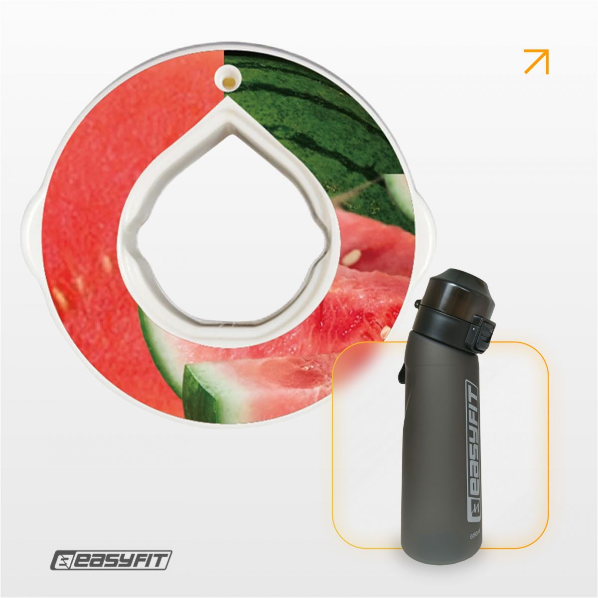 Капсула “Арбуз” для бутылки EasyFit Air Up  фото 1