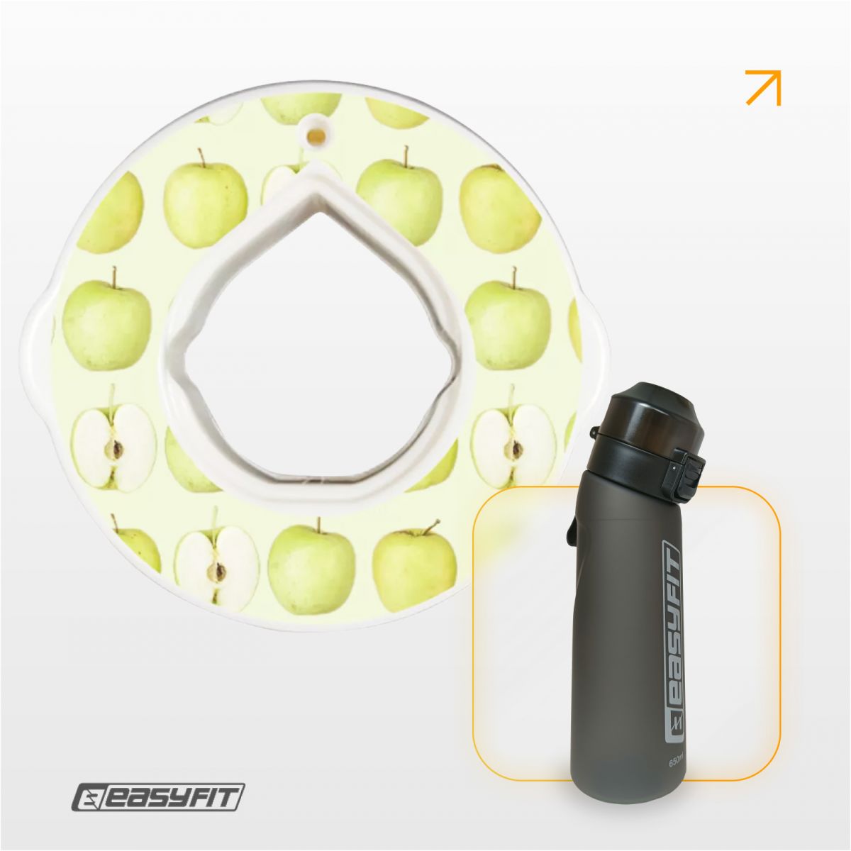 Капсула “Зеленое яблоко” для бутылки EasyFit Air Up  фото 1