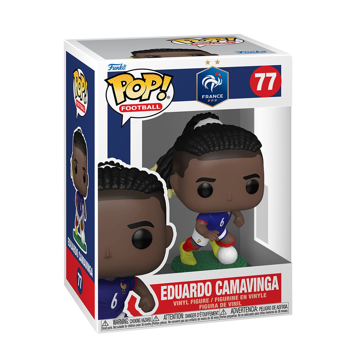 Игровая фигурка Funko POP! серии Футбол: Франция - Эдуарду Камавинга  фото 1