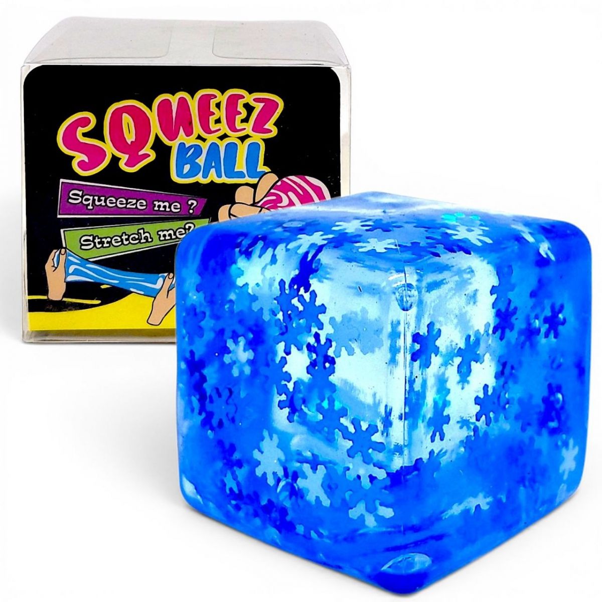 CUBE СНІЖИНКА 5,5СМ 12 шт в блоці  фото 1