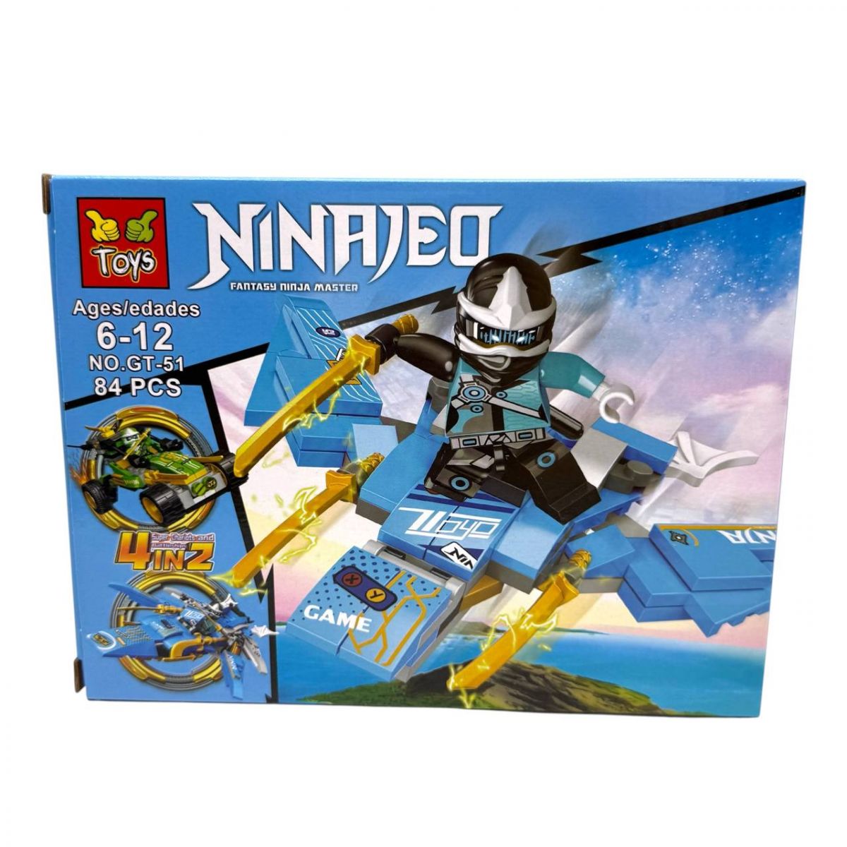 Конструктор "NINJA" БЛАКИТНИЙ  фото 1