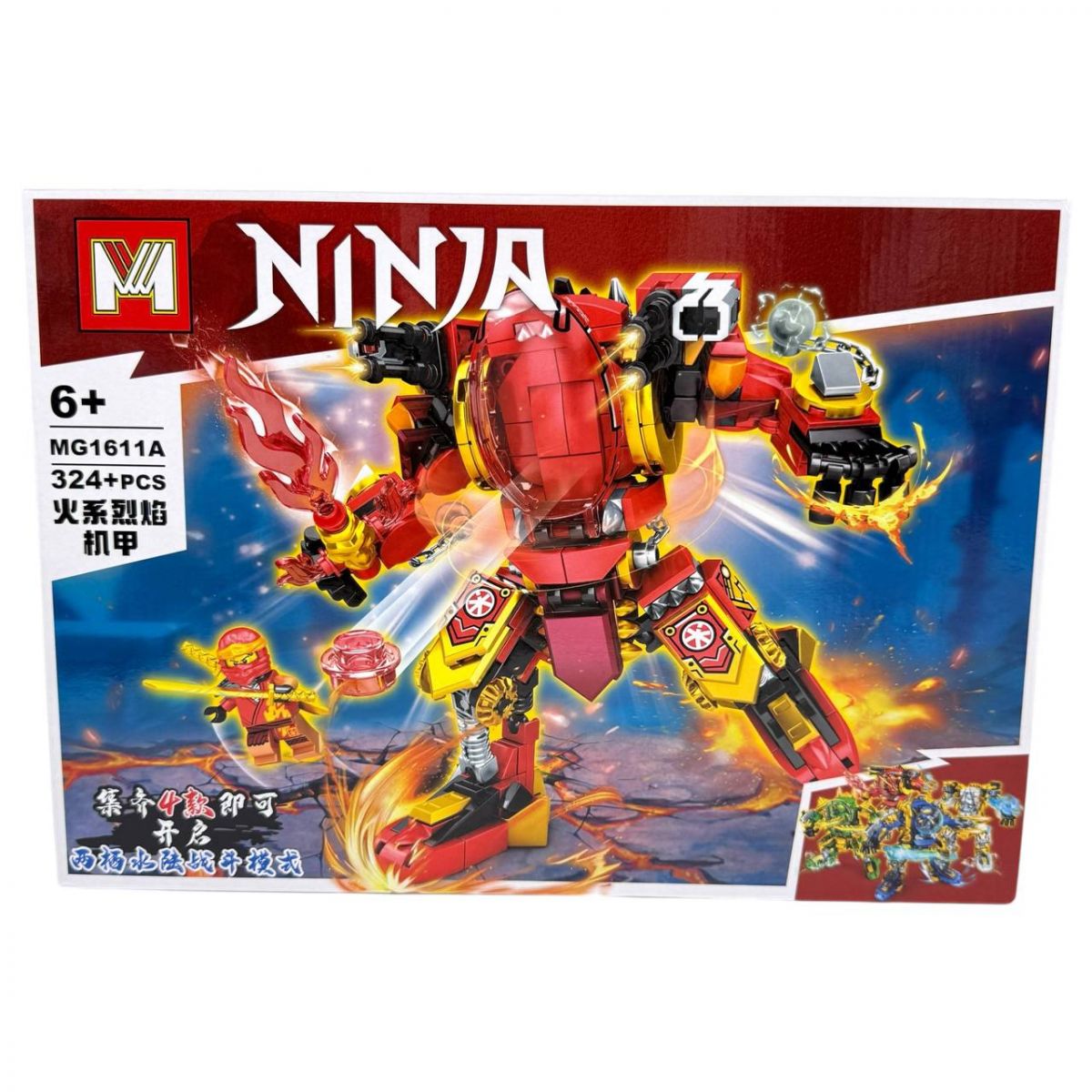 КОНСТРУКТОР "NINJA" ВИД A  фото 1