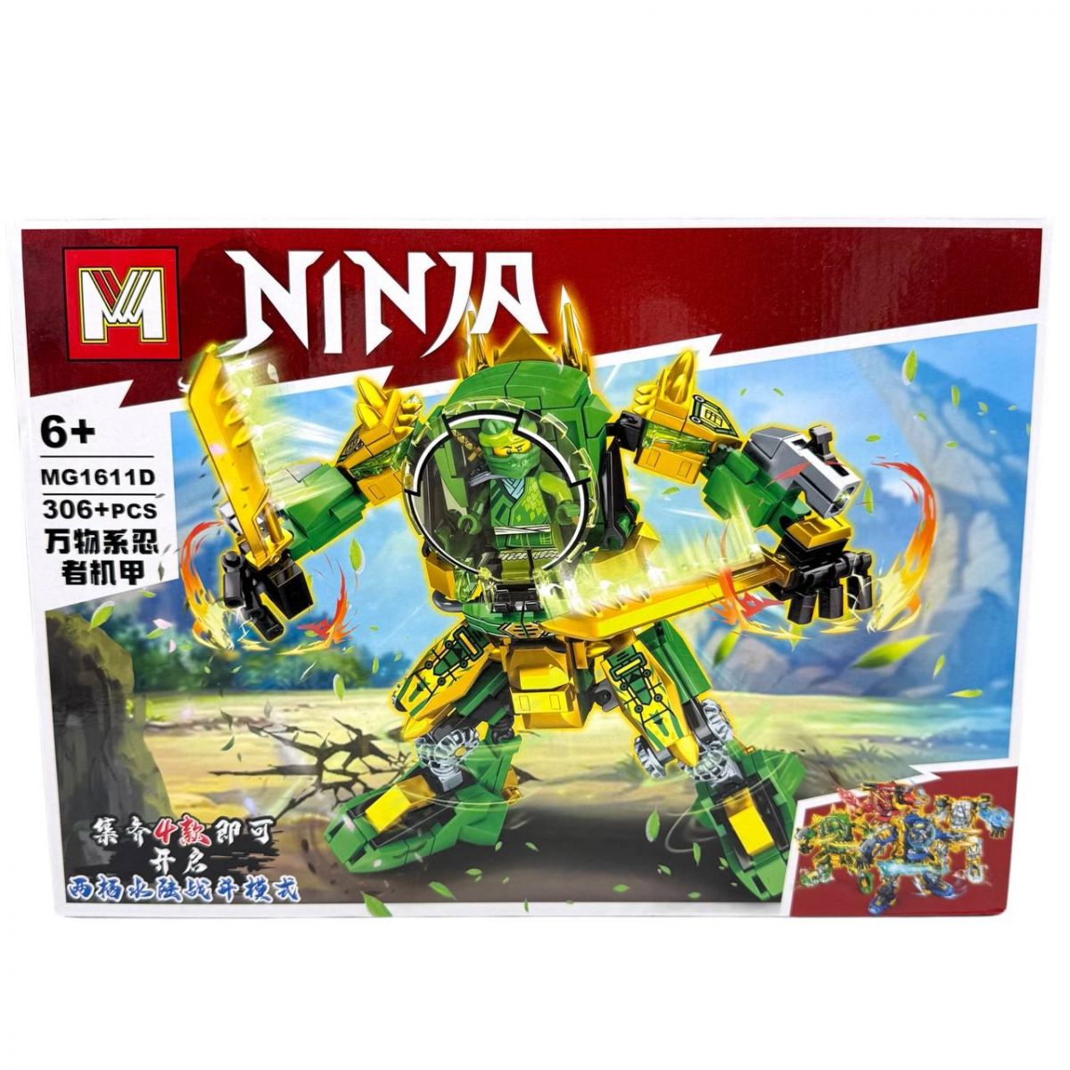 КОНСТРУКТОР "NINJA" ВИД D  фото 1