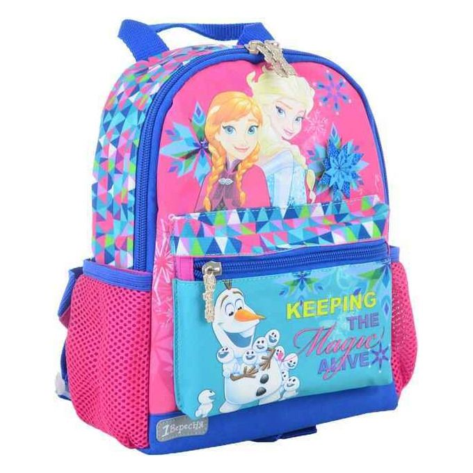 Рюкзак дитячий "1 Вересня" K-16 554754 Frozen, р.  22. 5*18. 5*9. 5 см.  фото 1