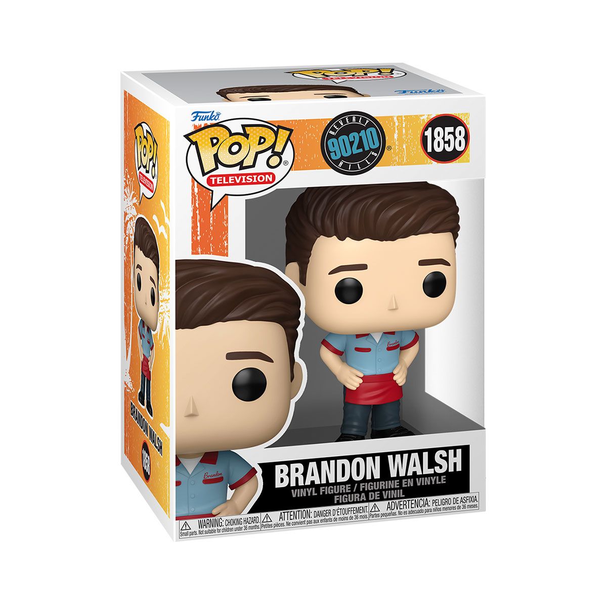 Игровая фигурка Funko POP! серии Беверли-Хиллз, 90210 - Брендон Уолш  фото 1