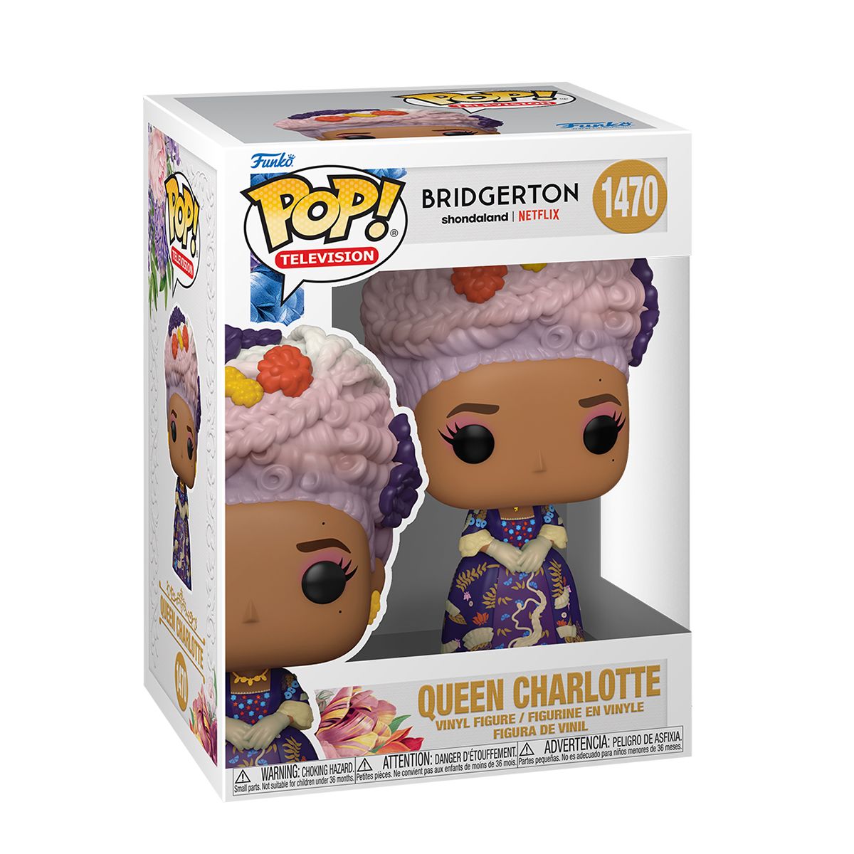 Игровая фигурка Funko POP! cерии Бриджертоны ­- Королева Шарлотта  фото 1