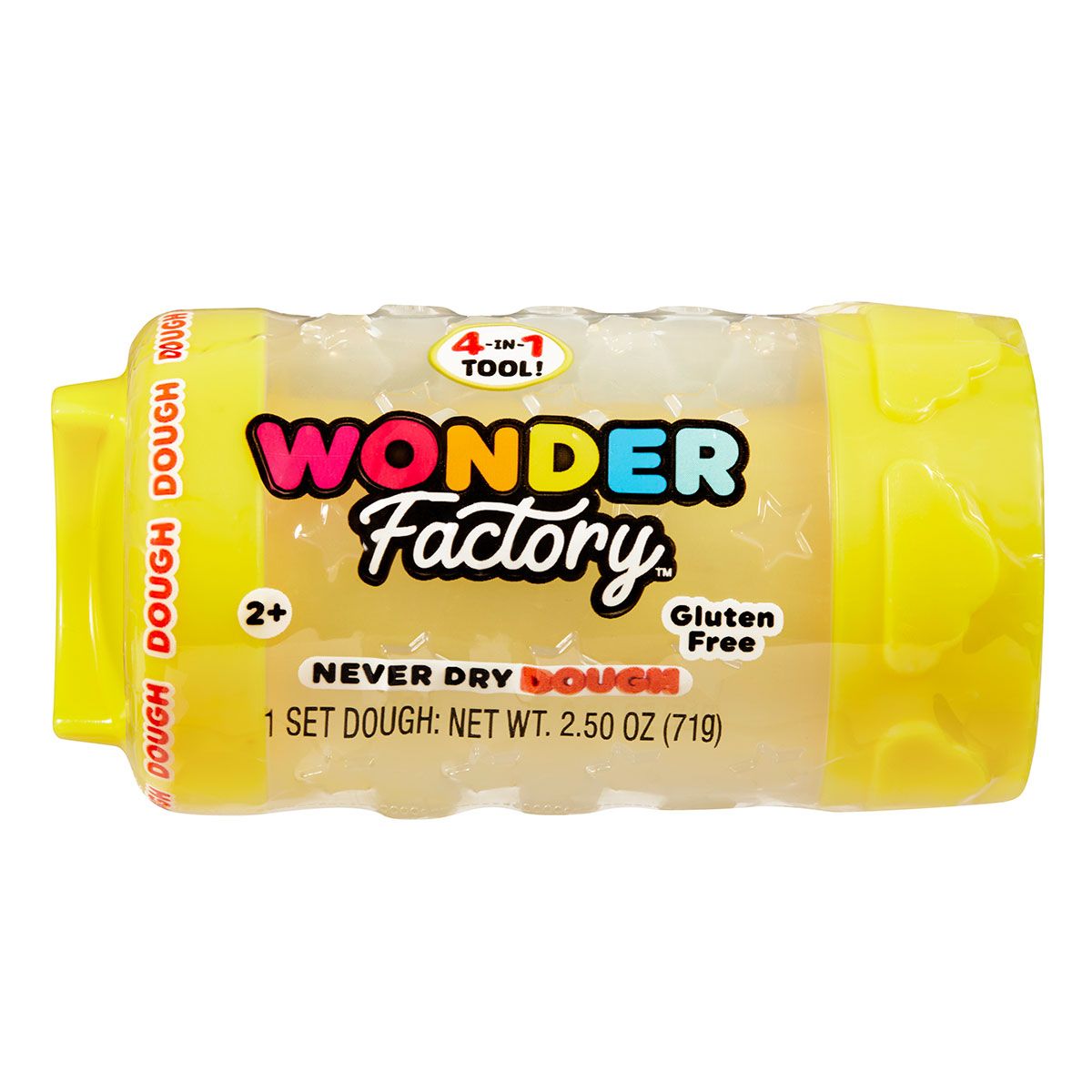 Маса для ліплення, що не засихає, Wonder Factory – Світ кольору та форми (МІКС)  фото 1