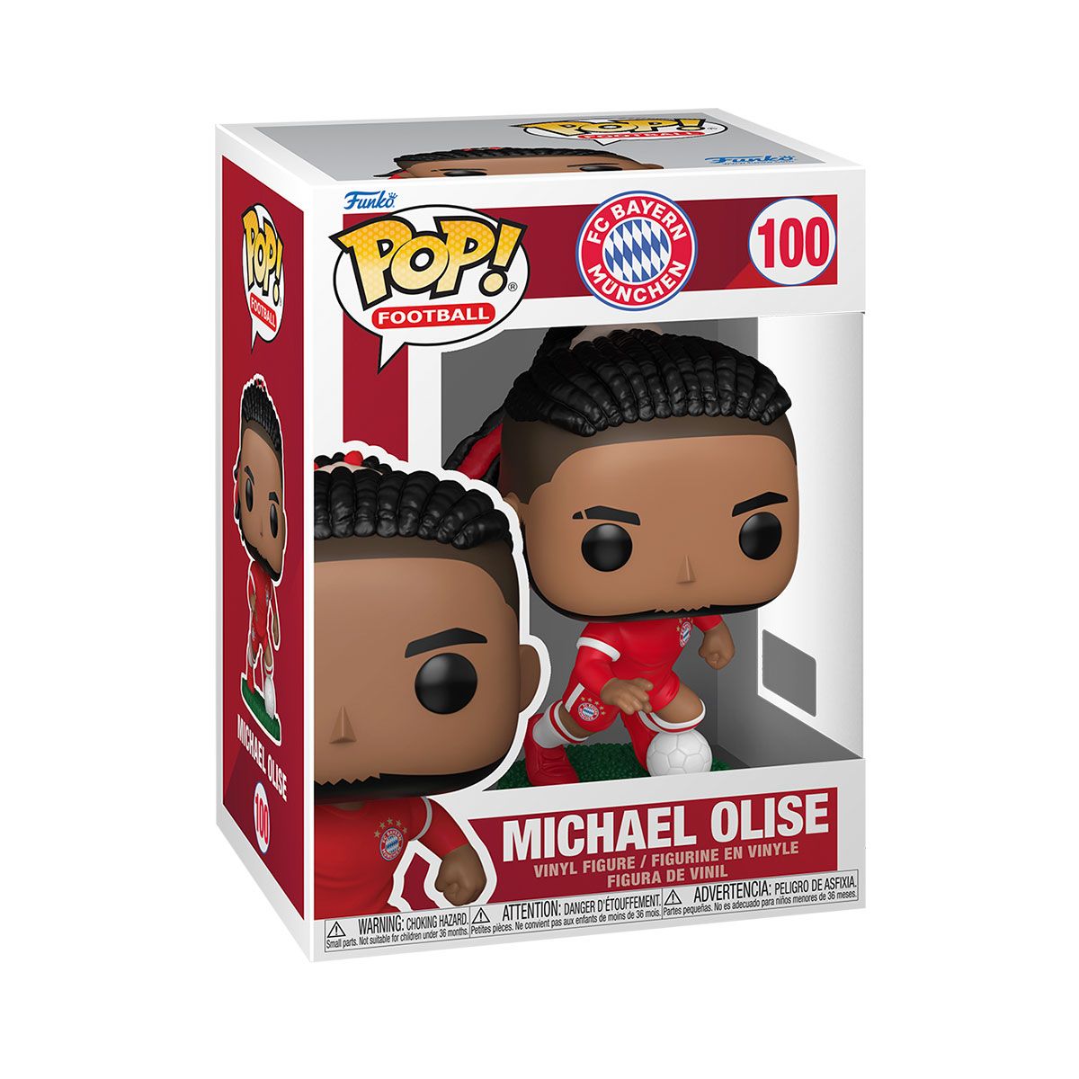 Игровая фигурка Funko POP! серии Футбол: Бавария - Майкл Олисе  фото 1