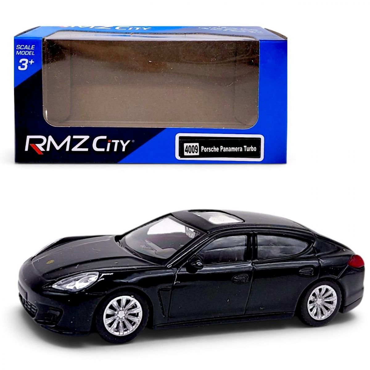 Машинка Porsche Panamera, масштаб 1:43 (ЧОРНИЙ)  фото 1