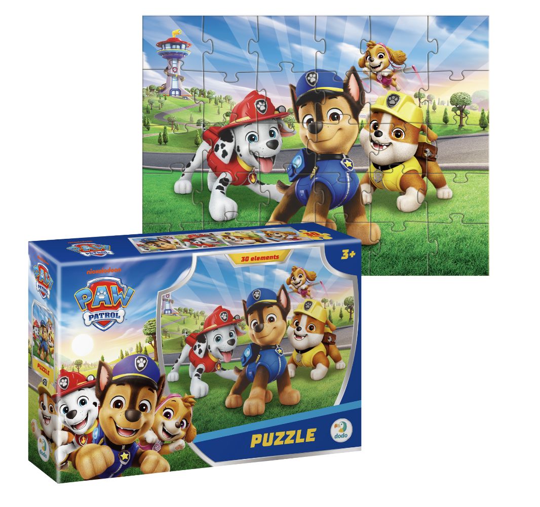 Пазл на 30 елементів «Патруль біля Вежі», Щенячий патруль / Paw Patrol  фото 1