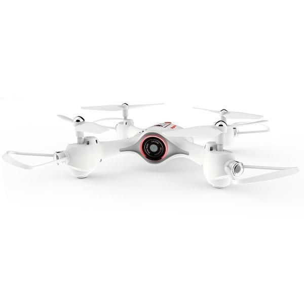 Квадрокоптер Syma з 2,4 ГГц керуванням та FPV-камерою 21 см білий (X23W)  фото 1