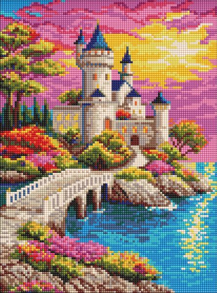 Алмазна мозаїка - Казковий світанок ©art_selena_ua  фото 1