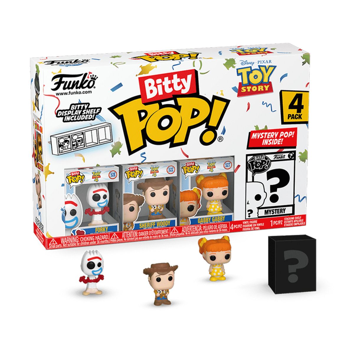 Набор игровых фигурок Bitty POP! серии История игрушек - Форки (4 фигурки в асс. )  фото 1