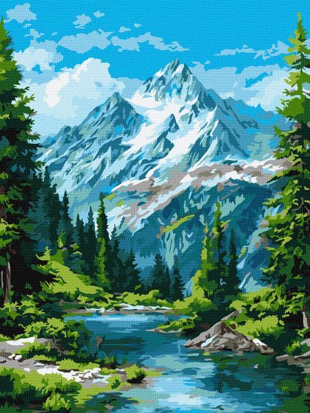 Картина за номерами - Погляд сонячного ранку ©art_selena_ua  фото 1