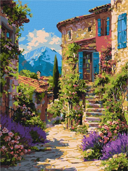 Картина за номерами - Кам’яна тиша ©art_selena_ua  фото 1