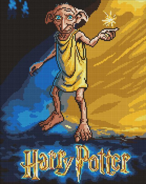 Алмазна мозаїка - Harry Potter: Постер з Добі ©Warner Bros.  фото 1