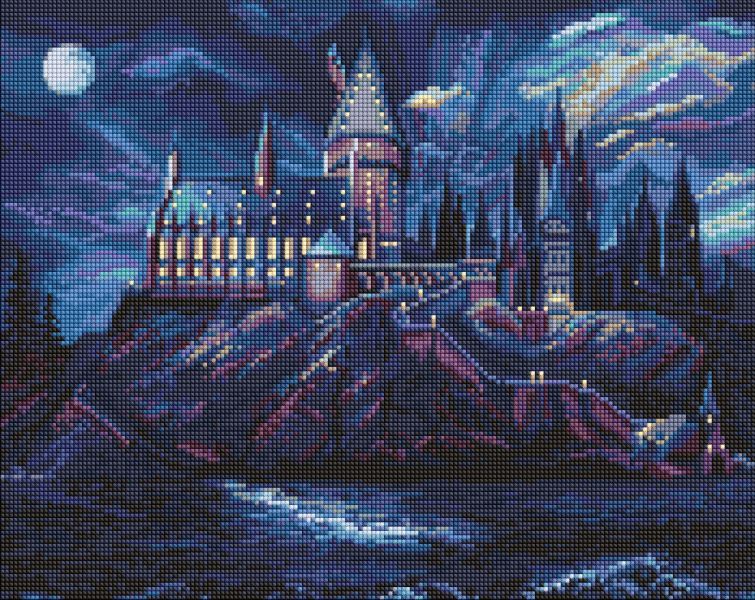 Алмазна мозаїка - Harry Potter: Таємничий Гоґвортс ©Warner Bros.  фото 1