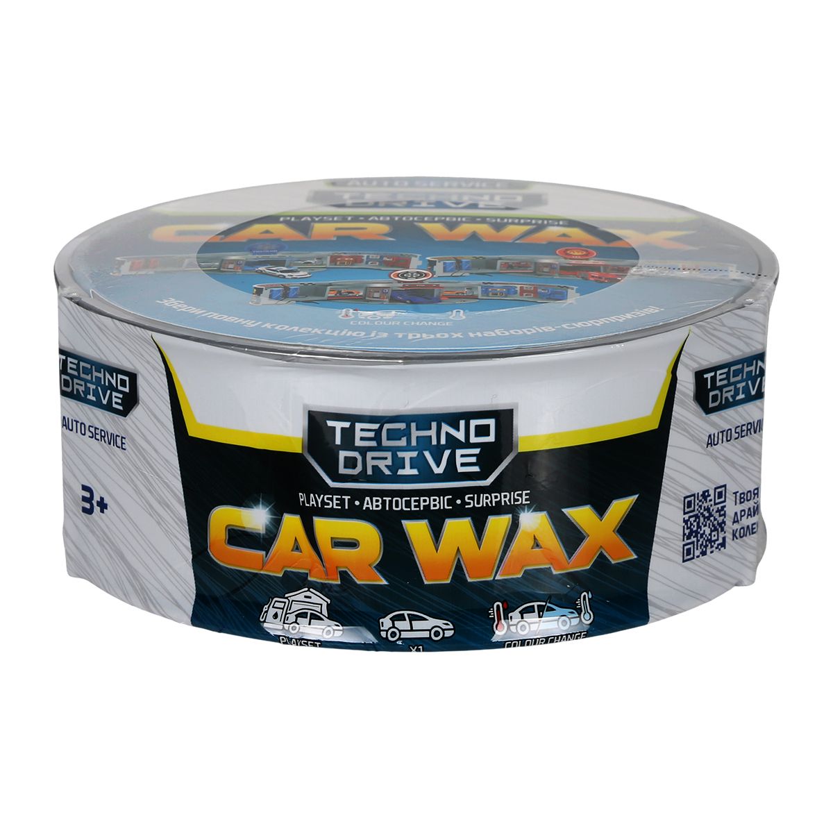 Ігровий набір CAR WAX - АВТОСЕРВІС З МІНІМОДЕЛЛЮ ЗМІНИ КОЛІР  фото 1