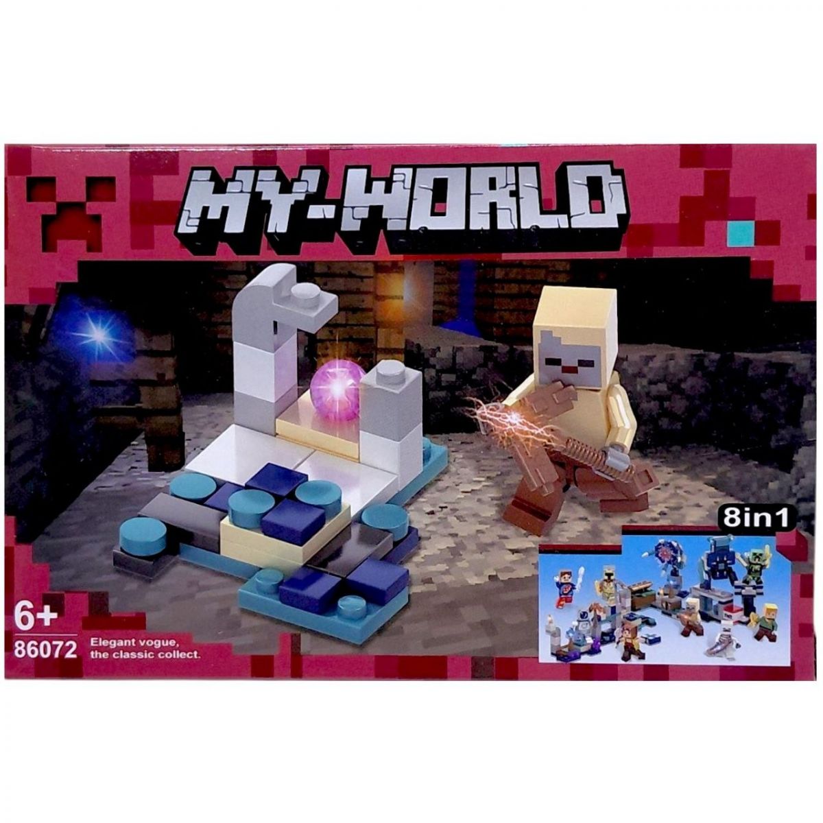 Констуктор типу "MINECRAFT/Майнкрафт" (ВИД 4)  фото 1