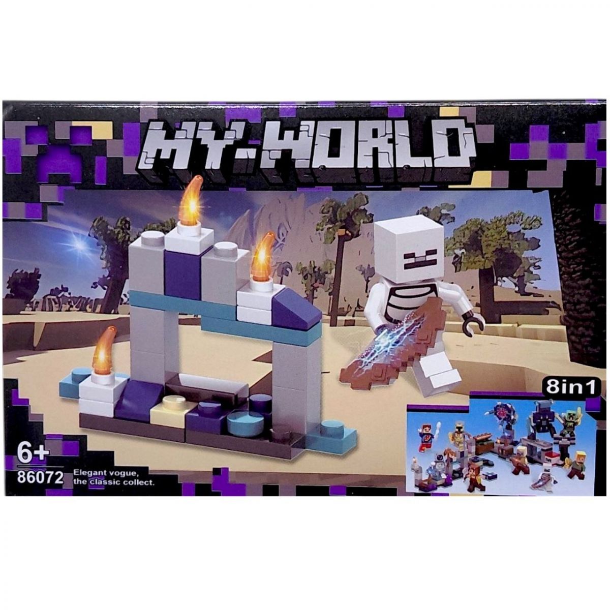 Констуктор типу "MINECRAFT/Майнкрафт" (ВИД 5)  фото 1