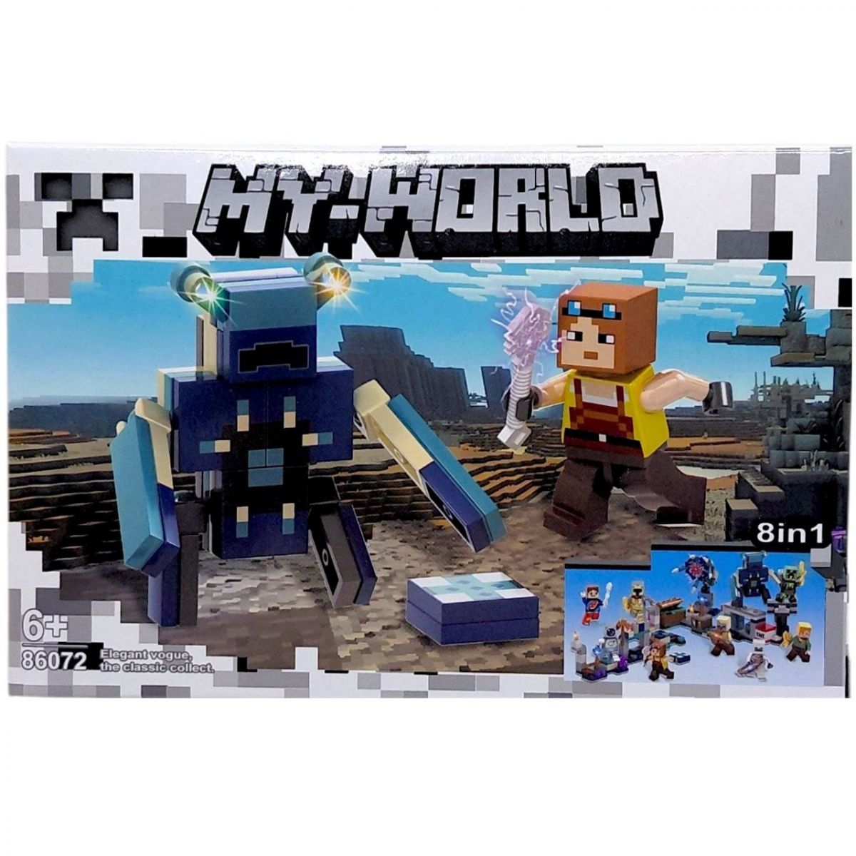 Констуктор типу "MINECRAFT/Майнкрафт" (ВИД 7)  фото 1