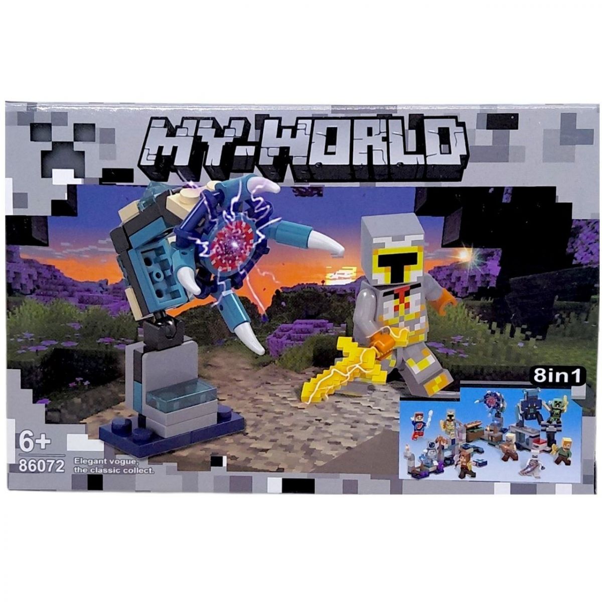 Констуктор типу "MINECRAFT/Майнкрафт" (ВИД 8)  фото 1