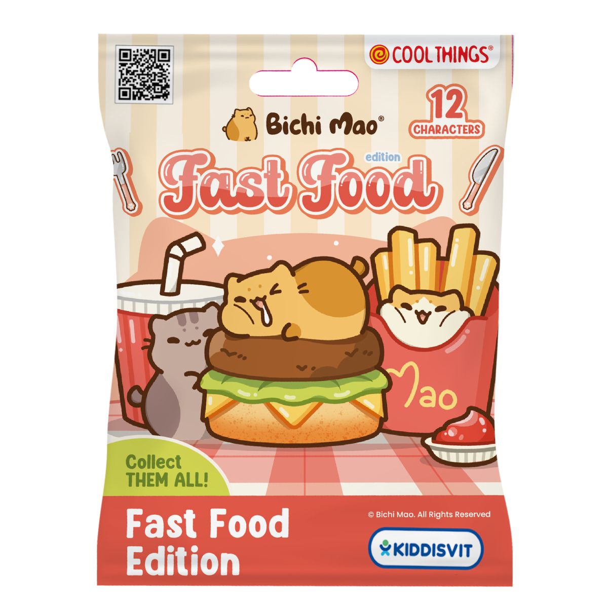 Фігурка-сюрприз COOL THINGS серії "Bichi Mao" - МУР-НЯШНІ СМАКОЛИКИ  фото 1