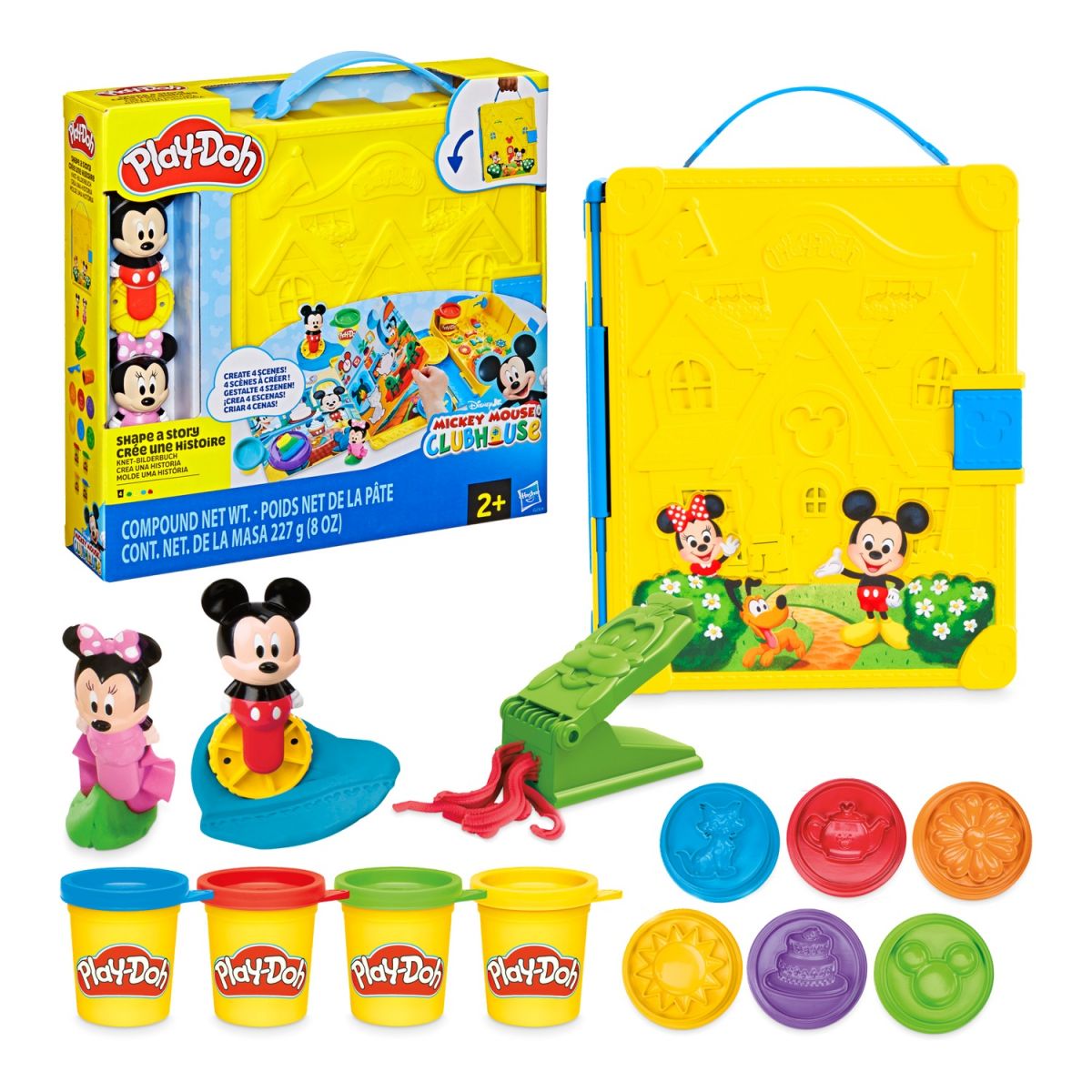 PD Набір для творчості з масою для ліплення Disney Junior.  Створи історію  фото 1