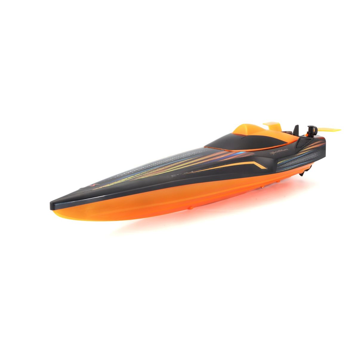 Катер на р/у Hydro Blaster Speed Boat - помаранчево-чорний  фото 1