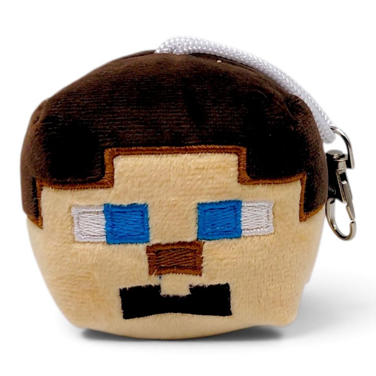 Мягкая игрушка брелок "Майнкрафт/Minecraft" (коричневый) 8 см  фото 1