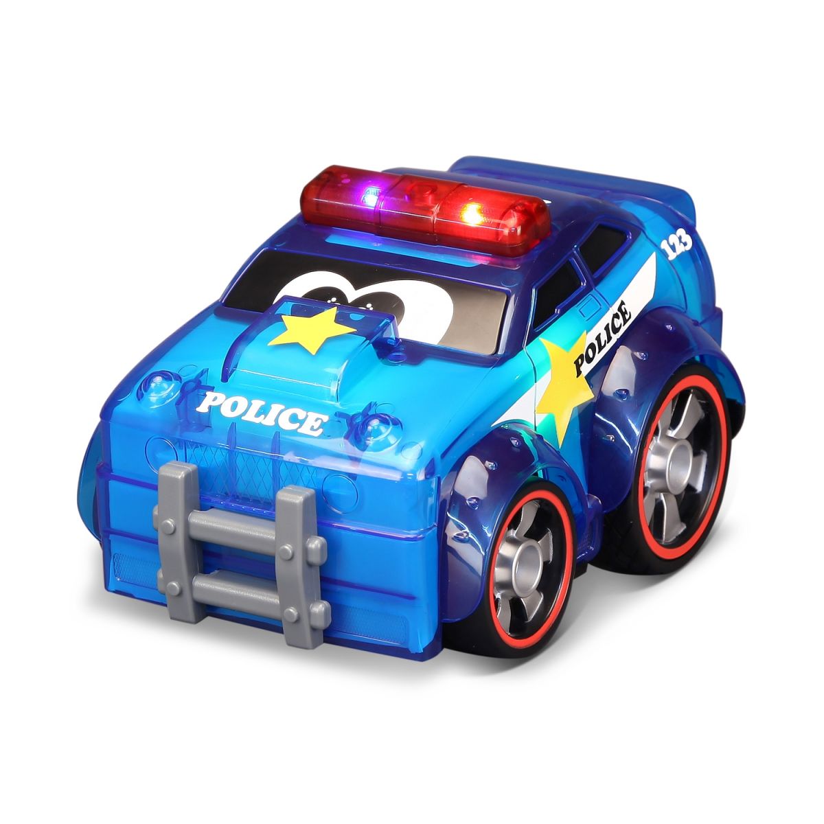 Игровая автомодель - полицейская машина, Push & Glow (свет и звук)  фото 1