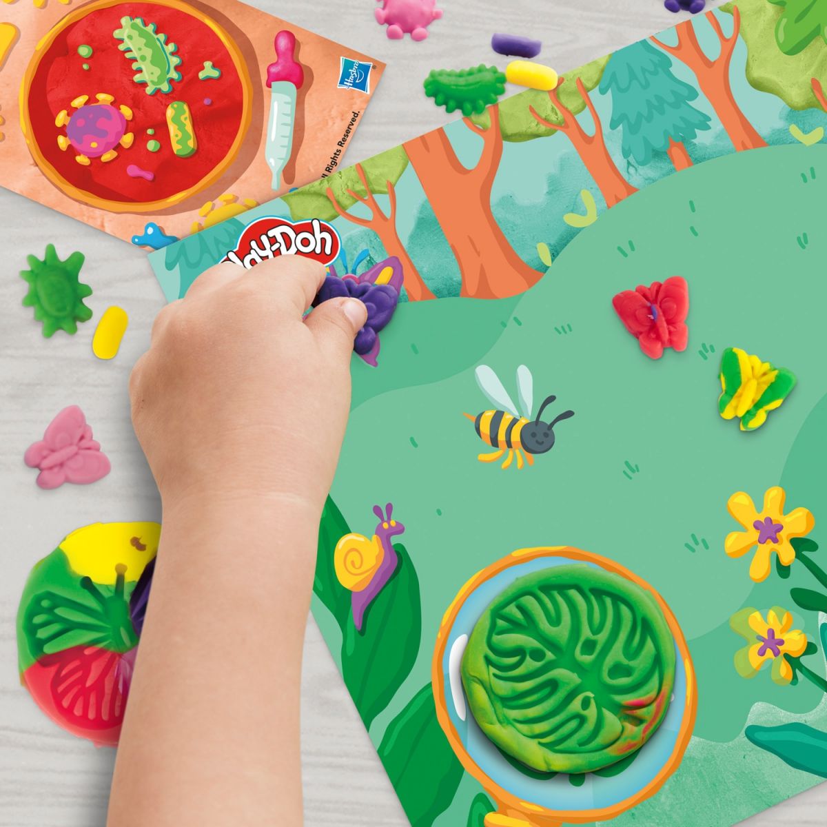 Play-Doh Набор для творчества с массой для лепки Микроскоп  фото 1