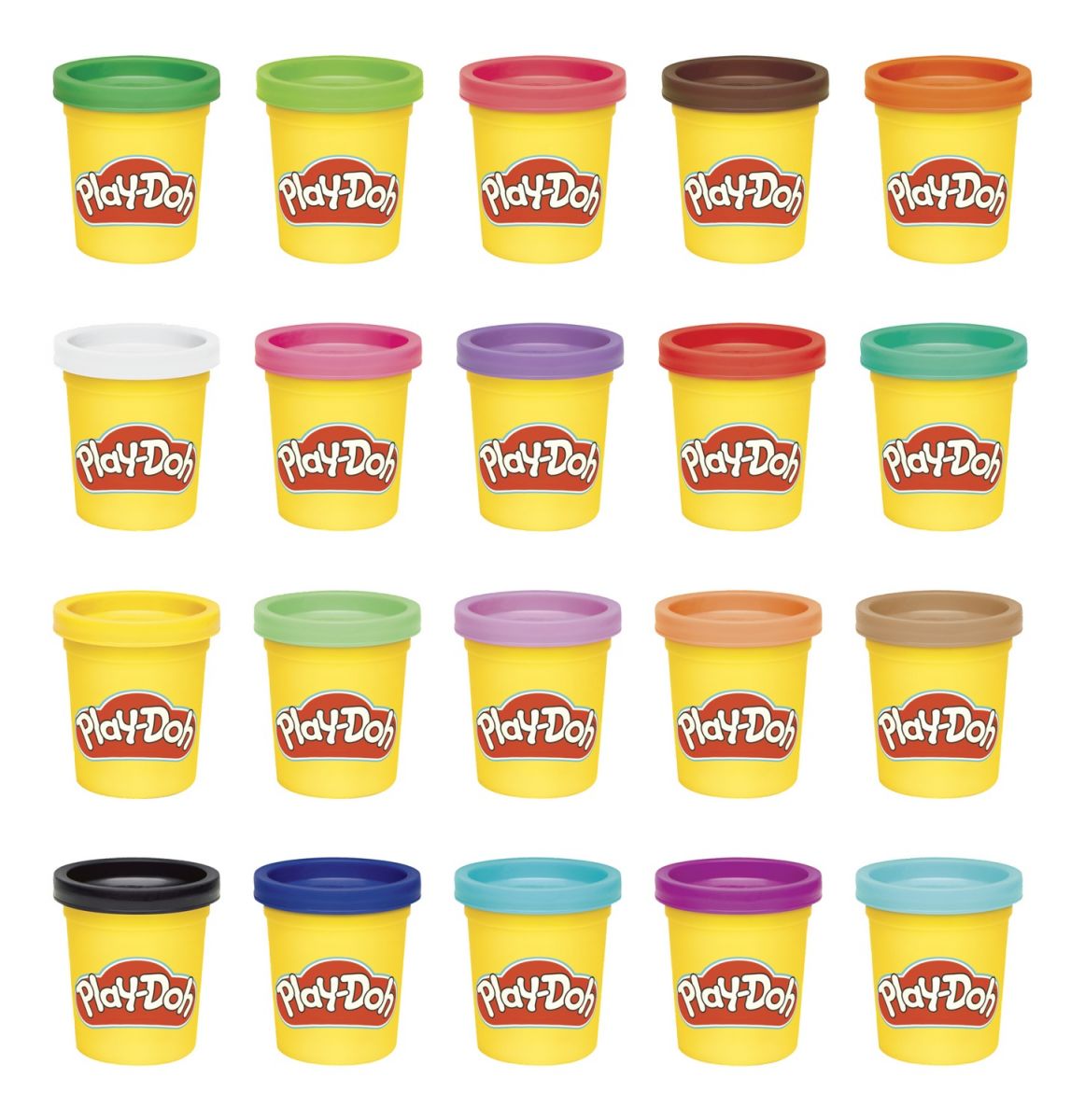 Play-Doh Набір маси для ліплення 20 баночок  фото 1