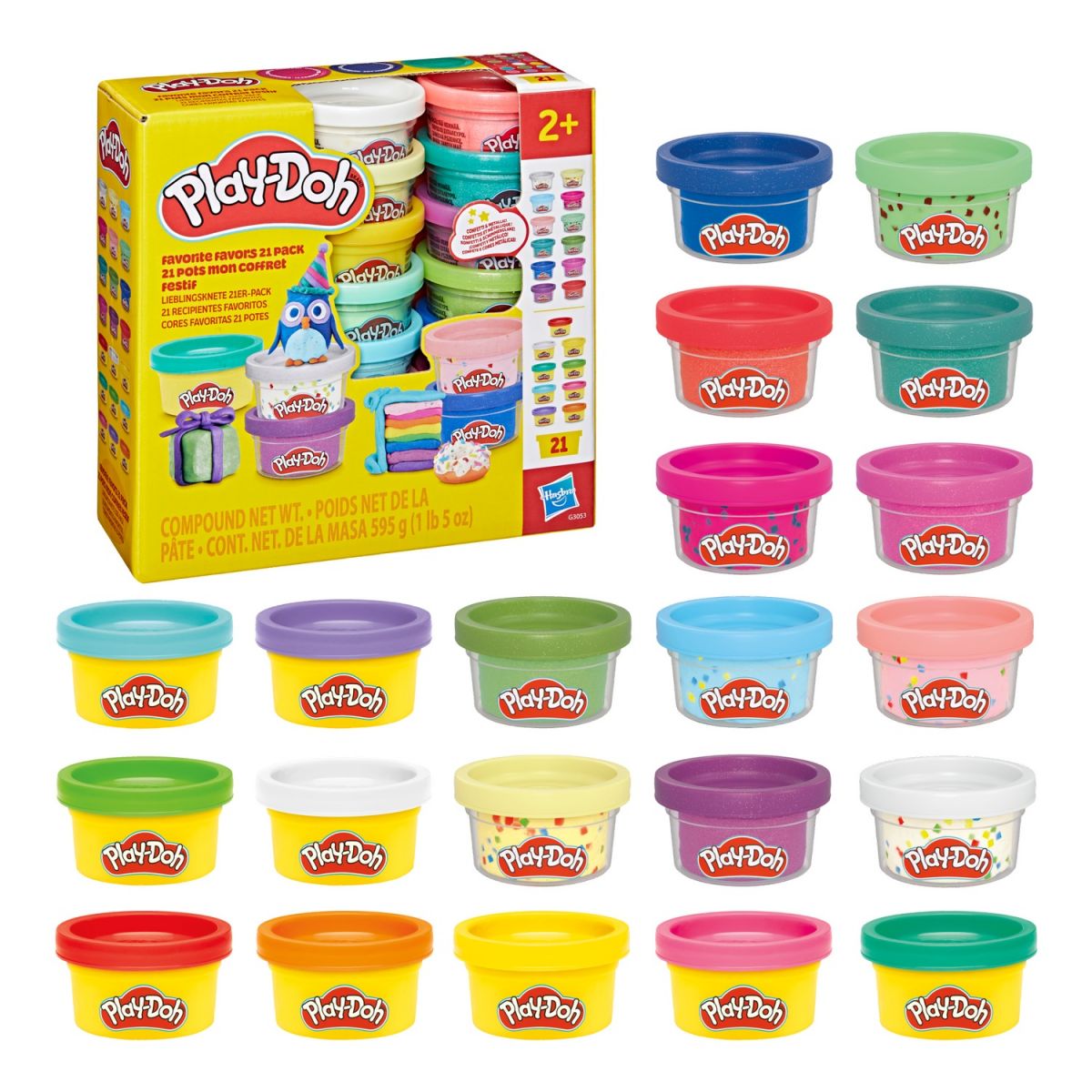 Play-Doh Набір маси для ліплення 21 баночка  фото 1