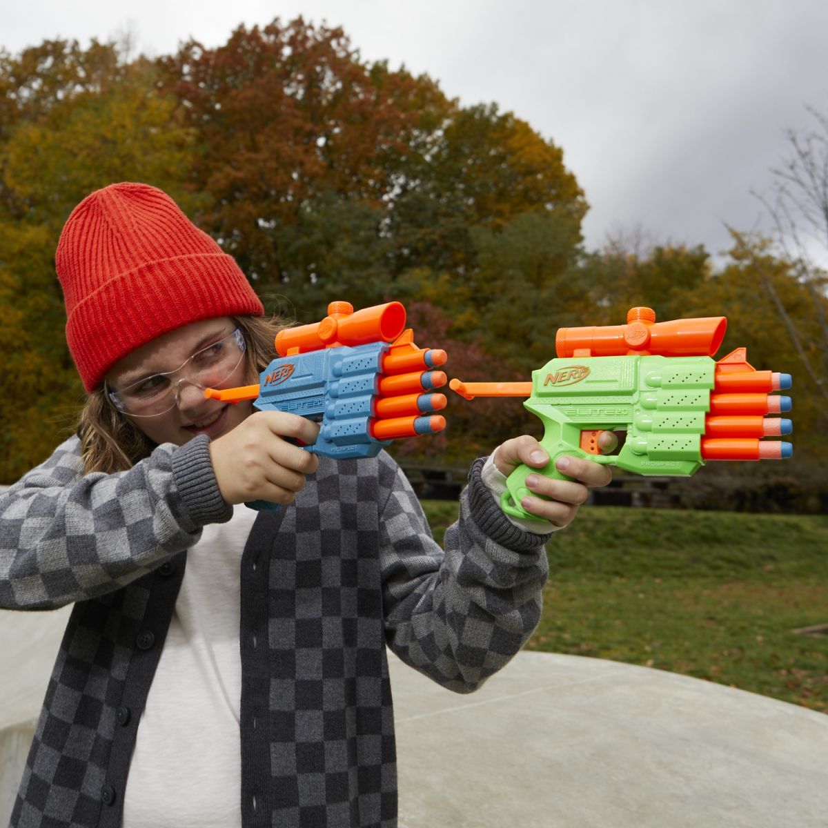 NERF Набор бластеров Элит Фейс офф таргет  фото 1
