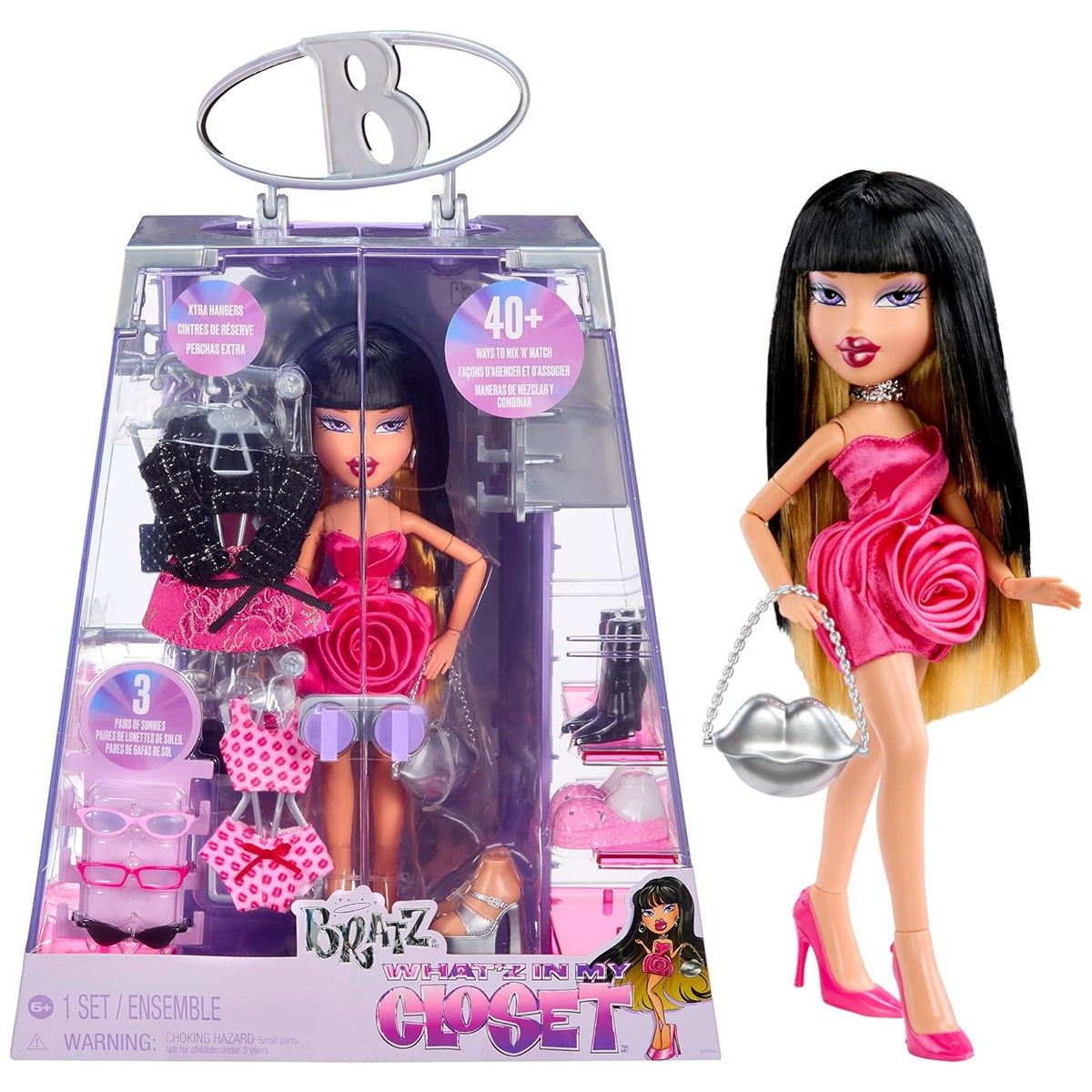 Игровой набор с куклой Bratz Модный гардероб — Дана  фото 1