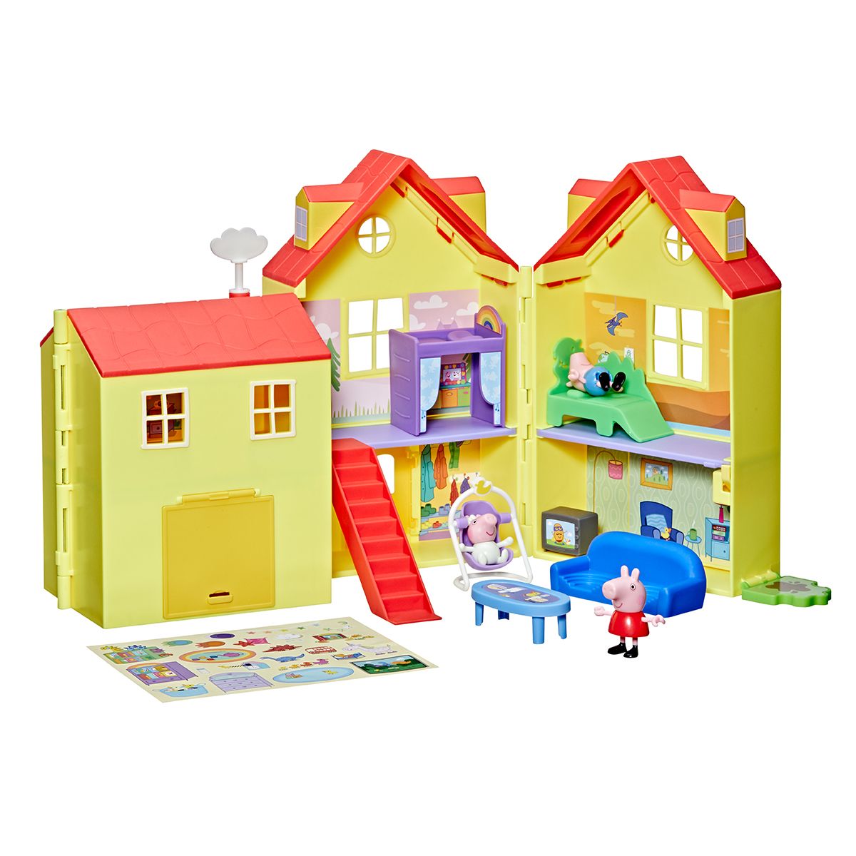 Ігровий набір Peppa Figurines – Великий родинний будинок Пеппи  фото 1