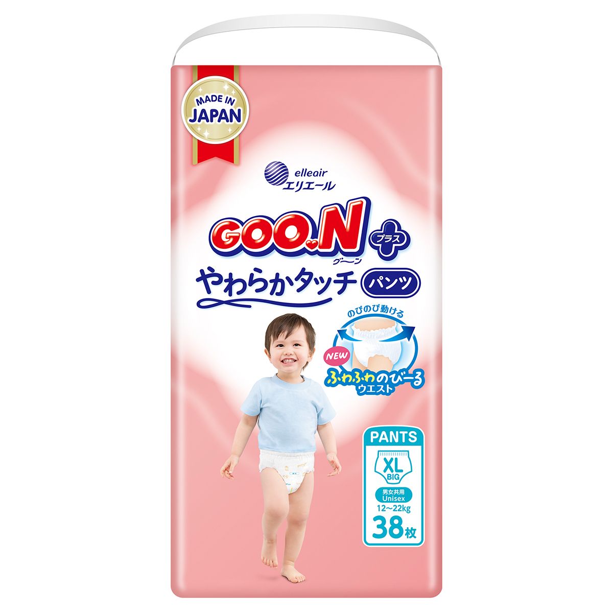 Трусики-підгузки Goo. N Plus для дітей (розмір 5(XL), 12-20 кг, 38 шт. )  фото 1