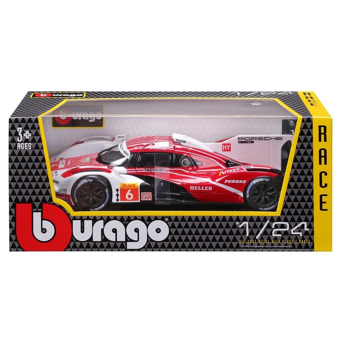Автомодель - Porsche 963 (1:24)  фото 1
