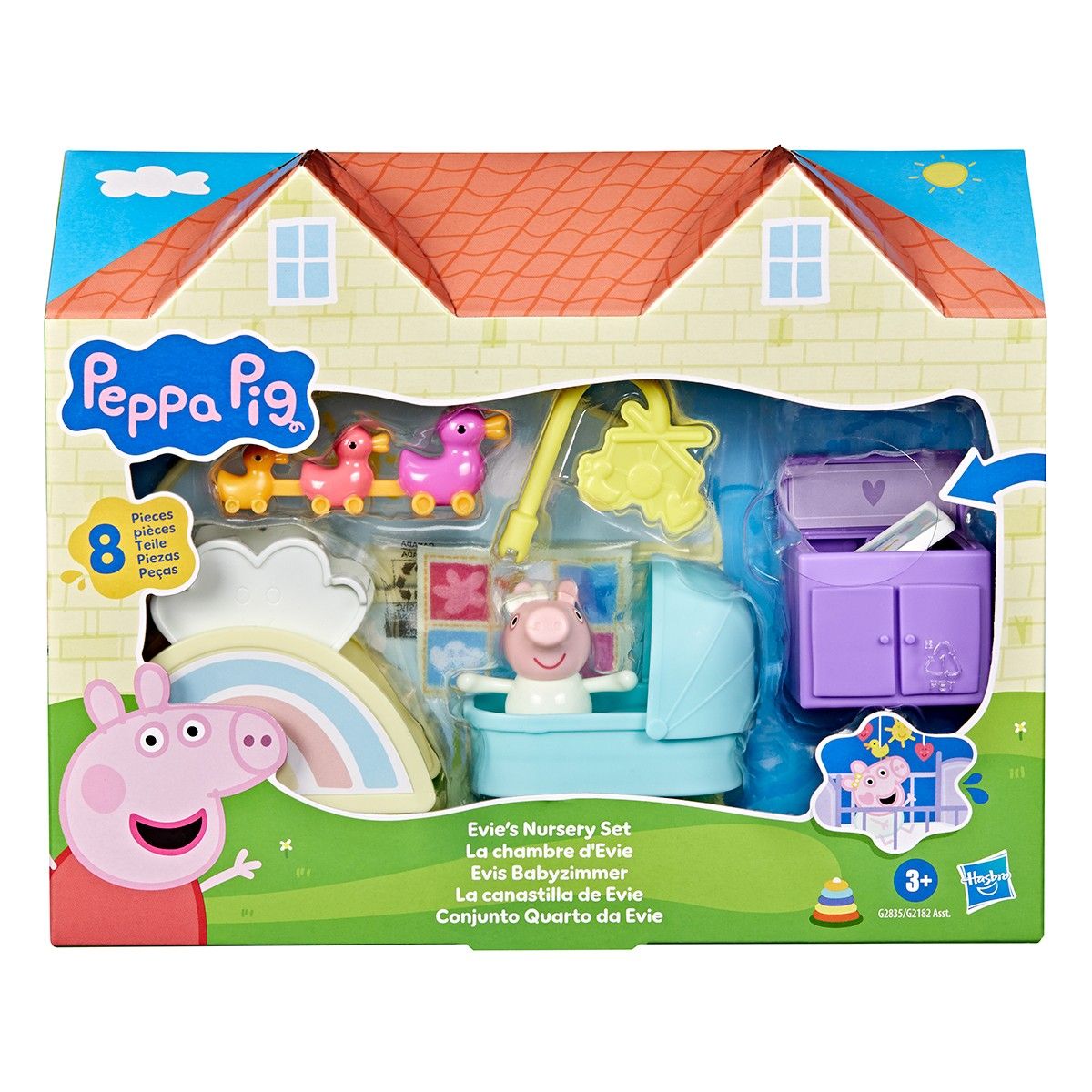 Ігровий набір Peppa Figurines серії Кімнати – Кімната крихітки Еві  фото 1